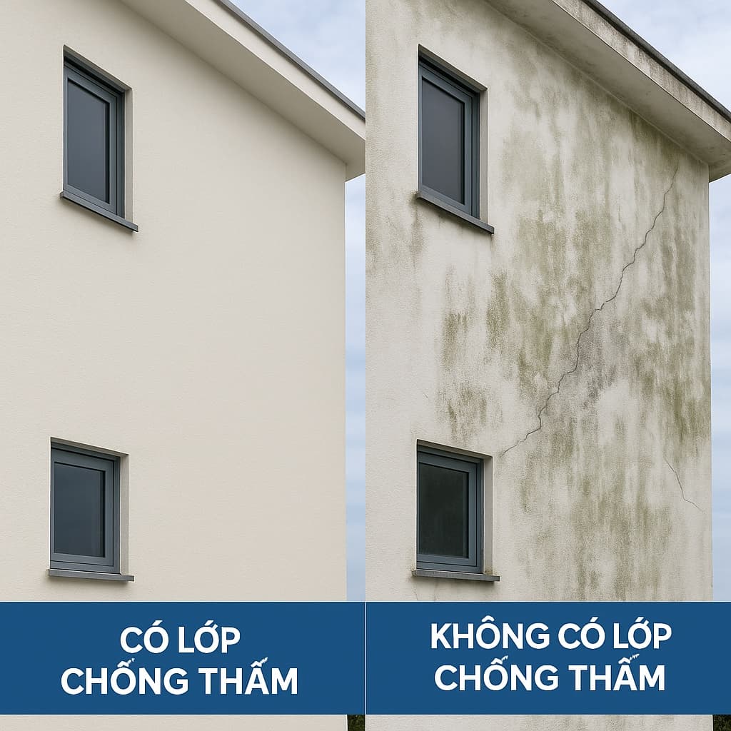 Chống Thấm Tường Ngoài Nhà – Hướng Dẫn Từ A Đến Z Năm 2026